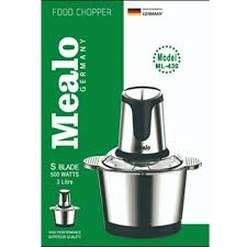 خردکن 3 لیتری شیشه ای میلو مدل 400 ا Mealo